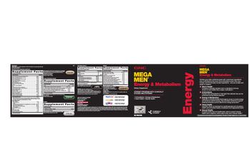 GNC Mega Men Energy & Metabolism Energy & Metabolism Generator - supplement