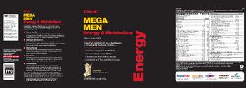 GNC Mega Men Energy & Metabolism Vanilla - supplement