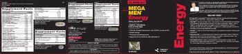 GNC Mega Men Energy Triple Ginsa Rush - supplement