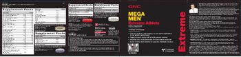 GNC Mega Men Extreme Athlete Amplified Maxertion N.0. - supplement