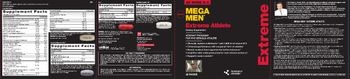GNC Mega Men Extreme Athlete Amplified Maxertion N.O. - supplement