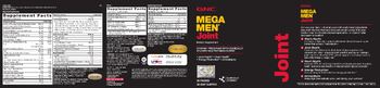 GNC Mega Men Joint High Potency Fish Oil - supplement