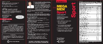 GNC Mega Men Sport - supplement