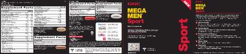 GNC Mega Men Sport Ultra Energy Generator - supplement