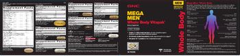 GNC Mega Men Whole Body Vitapak Vitality & Prostate Health - supplement