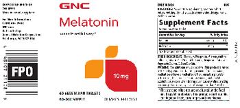 GNC Melatonin 10 mg - supplement