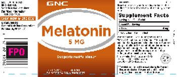 GNC Melatonin 5 mg - supplement