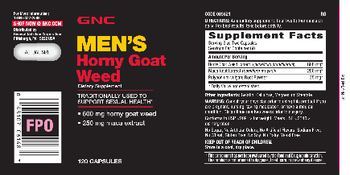 GNC Men's Horny Goat Weed - supplement