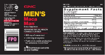 GNC Men's Maca Man - supplement