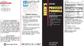 GNC Men's Prostate Formula - supplement