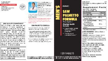 GNC Men's Saw Palmetto Formula - supplement