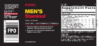 GNC Men's Staminol - supplement