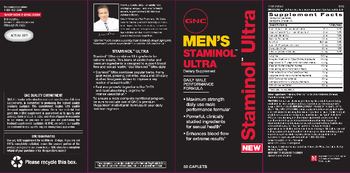 GNC Men's Staminol Ulta - supplement