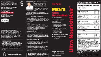 GNC Men's Ultra NourishHair - supplement