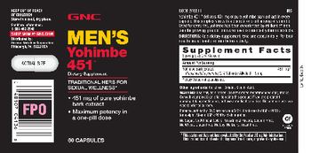 GNC Men's Yohimbe 451 - supplement