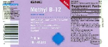 GNC Methyl B-12 - supplement