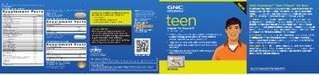 GNC Milestones Teen Vitapak For Boys 12-17 Concentrated Mini Fish Oil - supplement