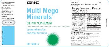 GNC Multi Mega Minerals - supplement