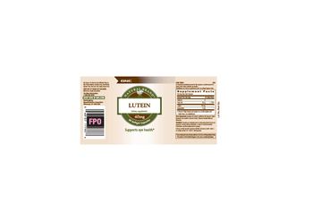 GNC Natural Brand Lutein 40 mg - supplement