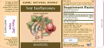 GNC Natural Brand Soy Isoflavones - supplement