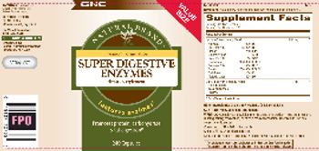 GNC Natural Brand Super Digestive Enzymes - supplement