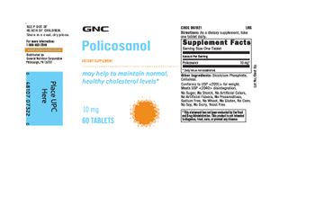 GNC Policosanol - supplement