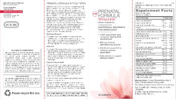 GNC Prenatal Formula Without Iron - supplement