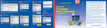 GNC Preventive Nutrition Advanced Complete Body Cleansing 14-Day Program Blood Circulation - supplement