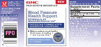 GNC Preventive Nutrition Blood Pressure Health Support - supplement