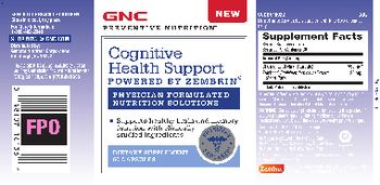 GNC Preventive Nutrition Cognitive Health Support - supplement