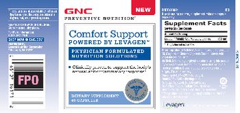 GNC Preventive Nutrition Comfort Support - supplement