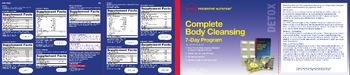 GNC Preventive Nutrition Complete Body Cleansing 7-Day Program Blood Circulation - PM Packet - supplement