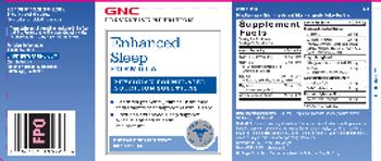 GNC Preventive Nutrition Enhanced Sleep Formula - supplement