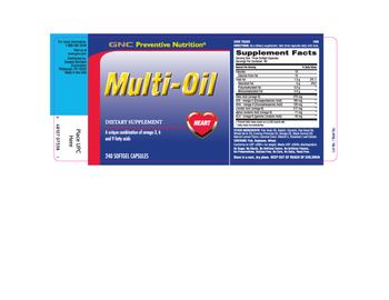 GNC Preventive Nutrition Multi-Oil - supplement
