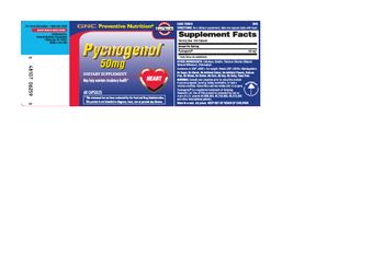 GNC Preventive Nutrition Pycnogenol 50 mg - supplement