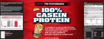 GNC Pro Performance 100% Casein Protein Chocolate Peanut Butter - 