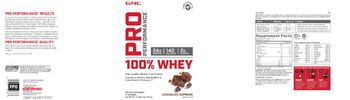 GNC Pro Performance 100% Whey Chocolate Supreme - supplement