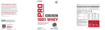 GNC Pro Performance 100% Whey Cookies & Cream - supplement