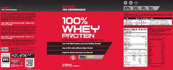 GNC Pro Performance 100% Whey Protein Banana Cream - 