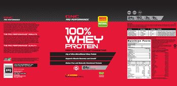 GNC Pro Performance 100% Whey Protein Natural Strawberry - 