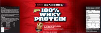 GNC Pro Performance 100% Whey Protein Powdered Drink Mix Chocolate - 