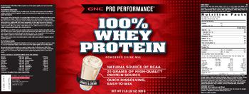 GNC Pro Performance 100% Whey Protein Powdered Drink Mix Cookies & Cream - 