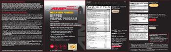 GNC Pro Performance AMP Advanced Muscle Performance Mega Men Powered Ripped Vitapak Program CLA - supplement