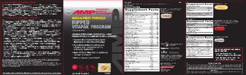 GNC Pro Performance AMP Advanced Muscle Performance Mega Men Powered Ripped Vitapak Program Thermo Igniter 12X - supplement