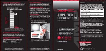 GNC Pro Performance AMP Amplified Creatine 189 - supplement