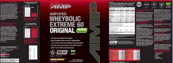 GNC Pro Performance AMP Amplified Extreme 60 Original Natural Chocolate - supplement