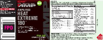 GNC Pro Performance AMP Amplified Heat Extreme 180 - supplement