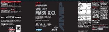 GNC Pro Performance AMP Amplified Mass XXX Vanilla - supplement