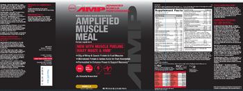 GNC Pro Performance AMP Amplified Muscle Meal Vanilla - supplement