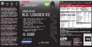 GNC Pro Performance AMP Amplified N.O. Loaded V2 Blue Raspberry - supplement